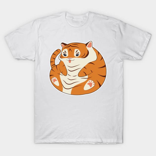 Baby Tiger funny T-Shirt by Markus Schnabel